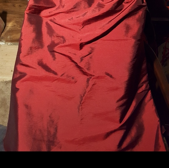 Formal Deep Red/Burgundy dress - Picture 2 of 5